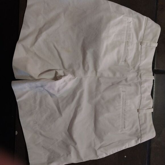 Talbots White Dress Shorts with Pockets - Picture 2 of 5